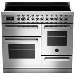 Bertazzoni Professional Series 100cm Electric Induction XG Range Cooker Stainless Steel
